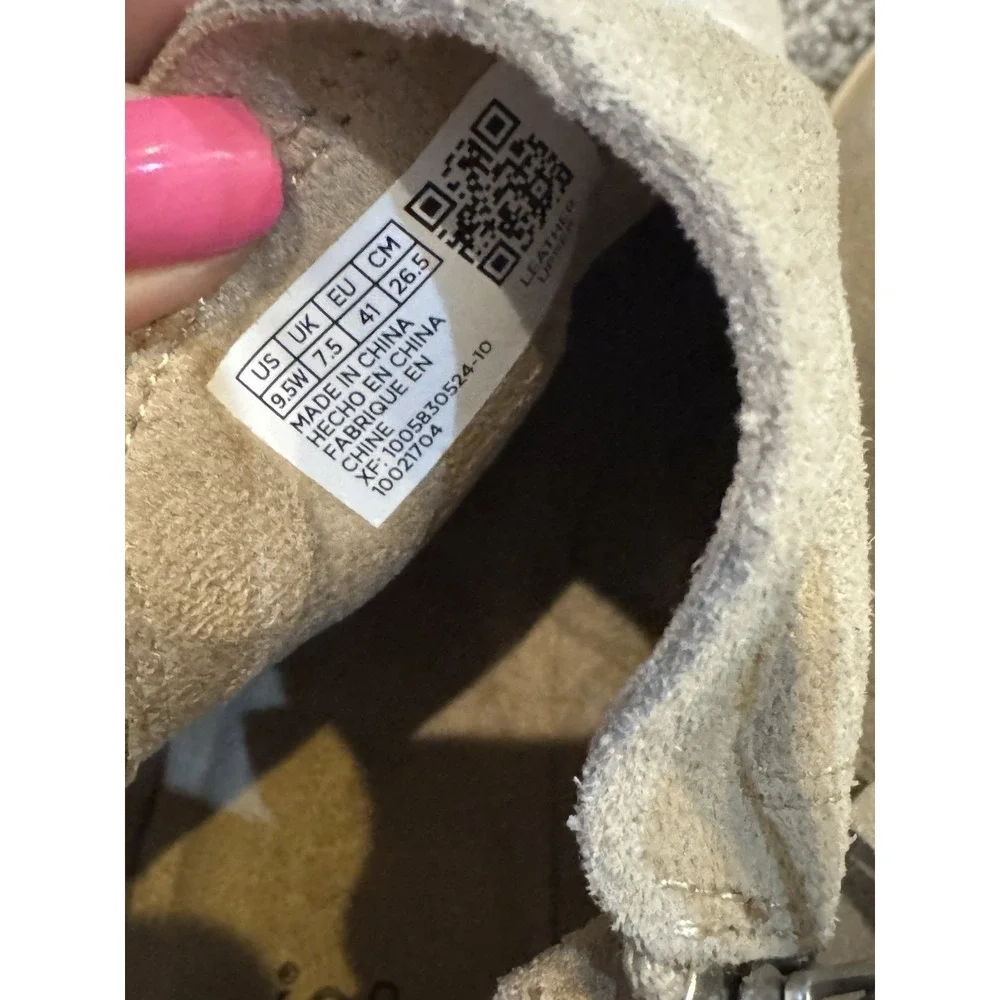Tom's Maude‎ Wedge Bootie In Natural Size 9.5W